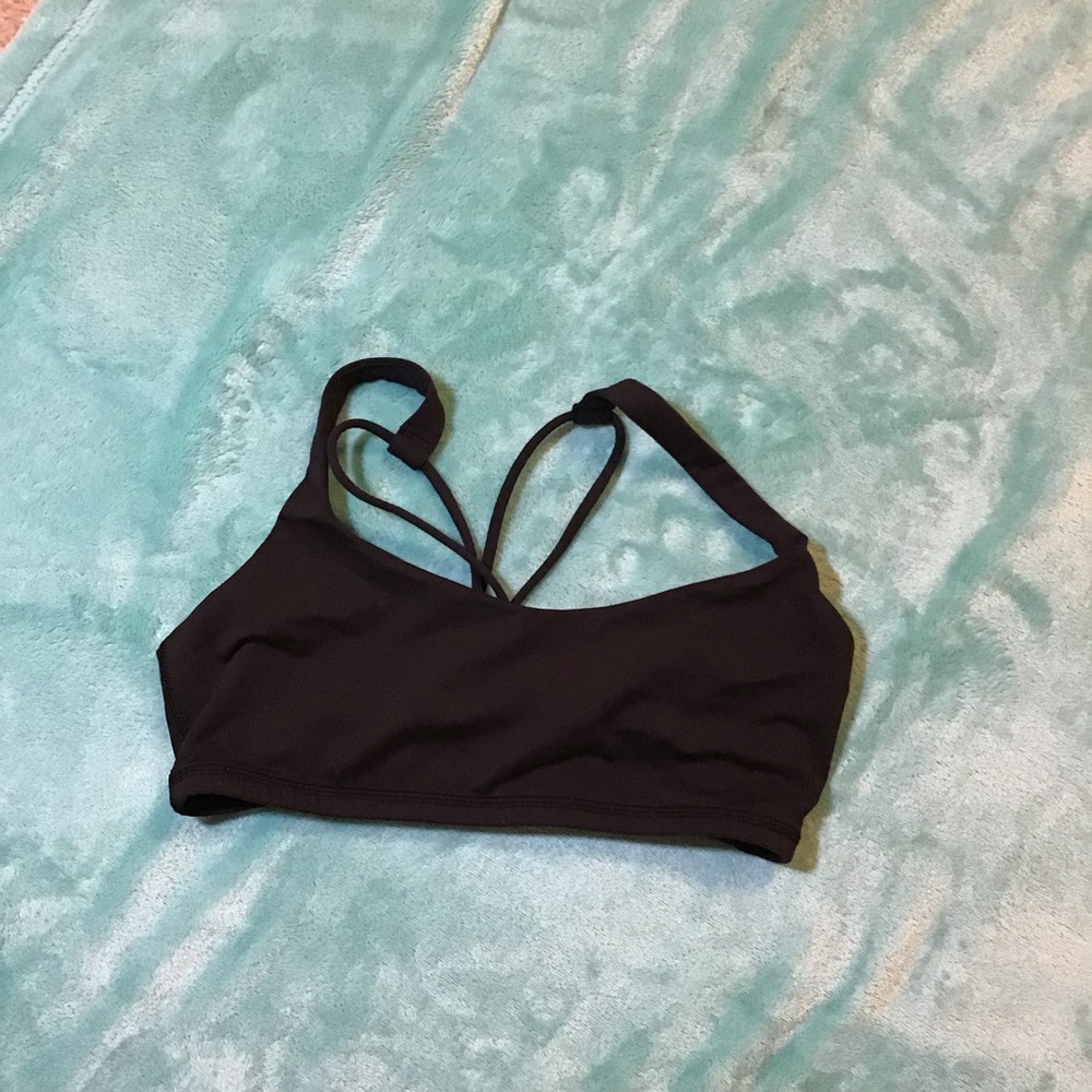 Black Lululemon Sports Bra